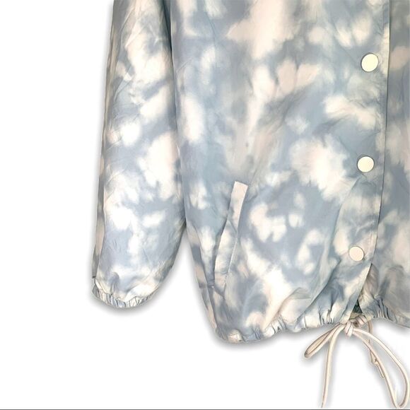 VS Pink Tie Dye Coaches Jacket Oversized - Picture 5 of 9